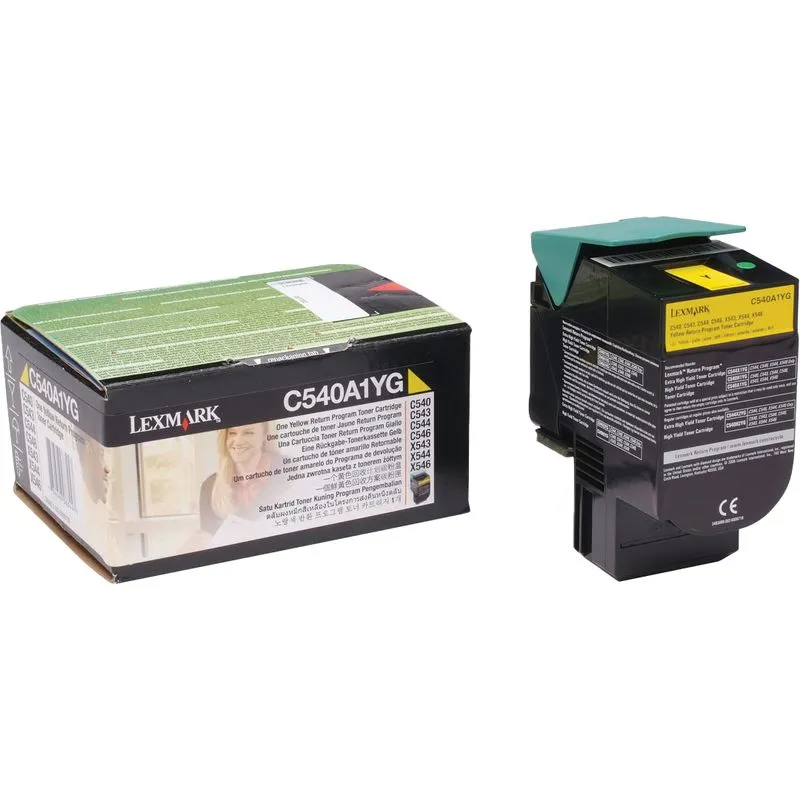 Lexmark C540A1YG - jaune - cartouche laser d'origine